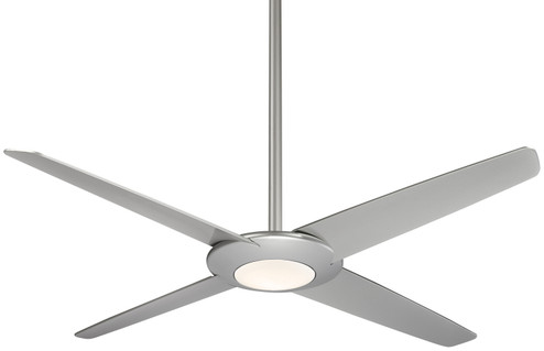 Pancake Xl Led 62''Ceiling Fan in Silver (15|F739L-SL)