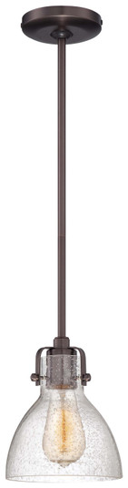 One Light Mini Pendant in Dark Brushed Bronze (Plated) (7|2244-267C)