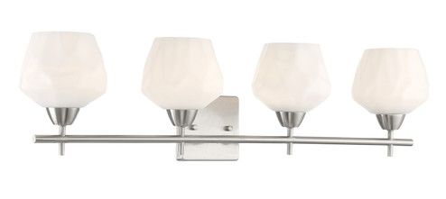 Camrin Four Light Bath in Brushed Nickel (7|3174-84)