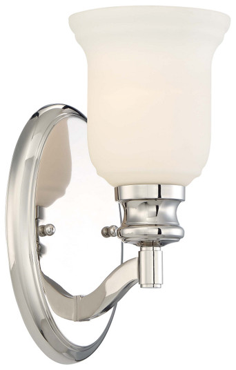 Audrey'S Point One Light Bath in Polished Nickel (7|3291-613)