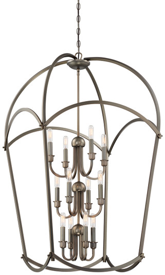 Jupiter's Canopy 12 Light Pendant in Harvard Court Bronze (7|4775-281)