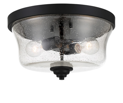 Shyloh Two Light Flush Mount in Coal (7|4927-66A)