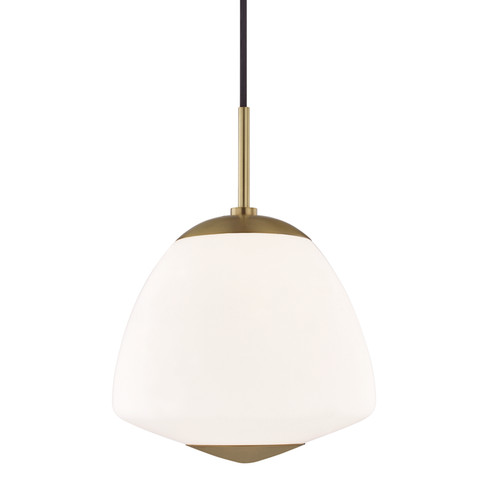 Jane One Light Pendant in Aged Brass (428|H288701L-AGB)