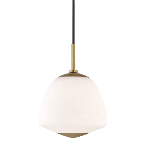 Jane One Light Pendant in Aged Brass (428|H288701S-AGB)