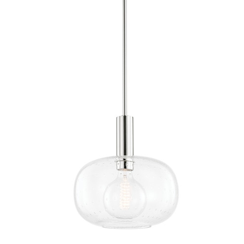 Harlow One Light Pendant in Polished Nickel (428|H403701-PN)