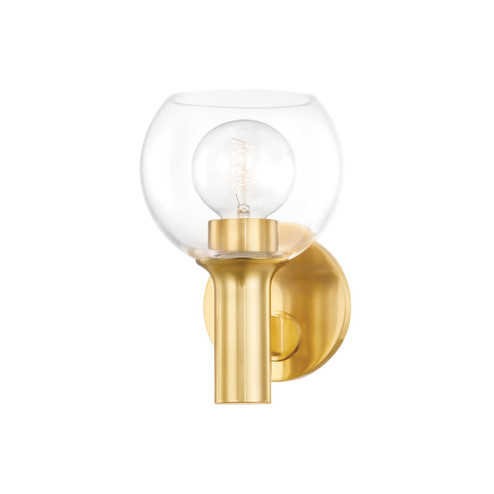 Leslie One Light Bath and Vanity in Aged Brass (428|H543301-AGB)
