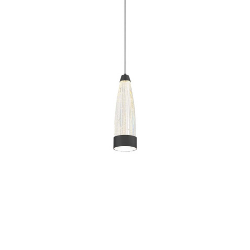 Mystic LED Mini Pendant in Black (281|PD-11912-BK)