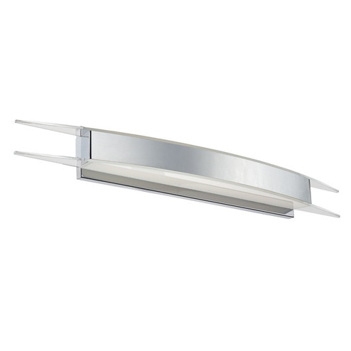 Arc LED Bath Vanity in Chrome (281|WS-3338-CH)