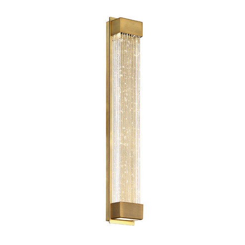 Tower LED Bath Light in Aged Brass (281|WS-58820-AB)