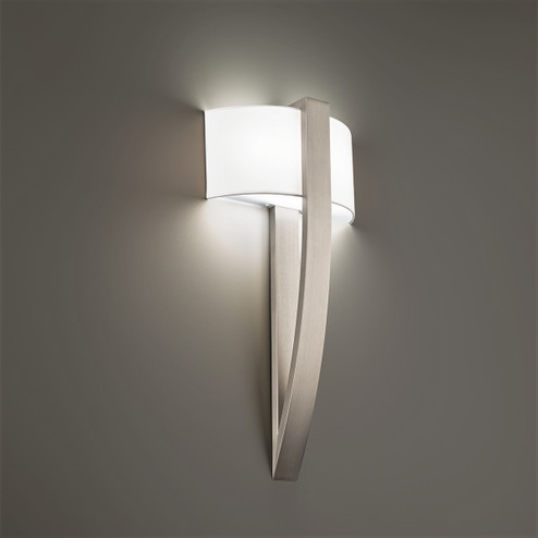 Curvana LED Wall Sconce in Brushed Nickel (281|WS-60120-BN)