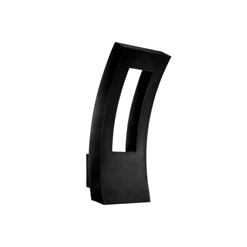 Dawn LED Outdoor Wall Sconce in Black (281|WS-W2216-BK)