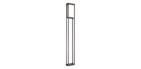 Framed LED Outdoor Wall Sconce in Black (281|WS-W73660-BK)