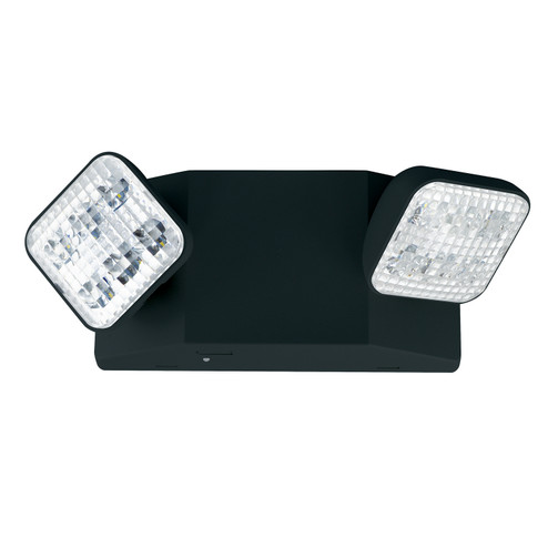 Emergency Dual Head LED Emergency Light, in Black (167|NE-700LEDRCB)