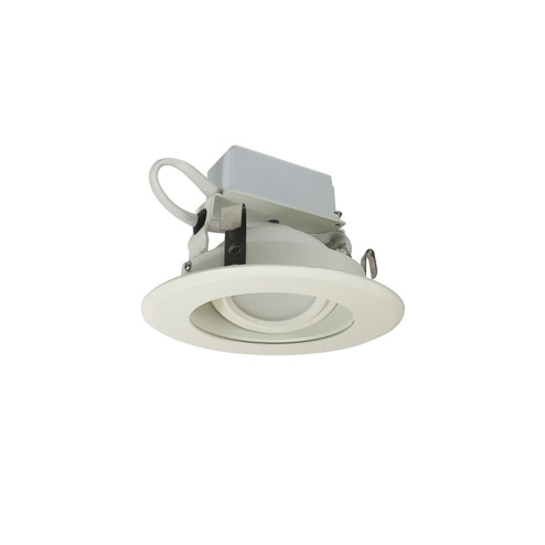 Rec LED Cobalt 4'' Adj Ret 4''Adjustable in Matte Powder White (167|NLCBC-46930XMPW)