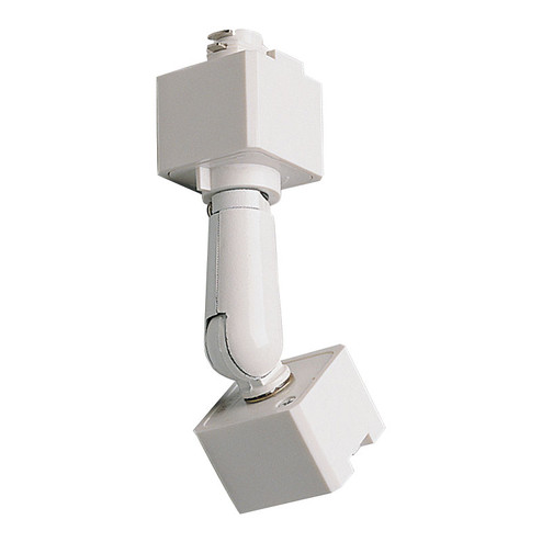 Track Syst & Comp-1 Cir Slope Adapter For 3 Wire Track Head, 1 Or 2 Circuit Track, in White (167|NT-333W)
