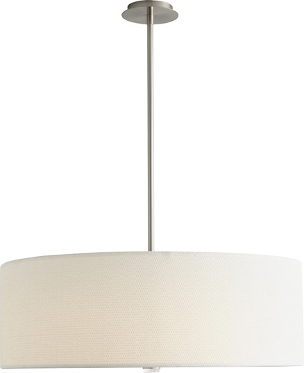 Echo LED Pendant in Satin Nickel W/ White Grass (440|3-640-24)