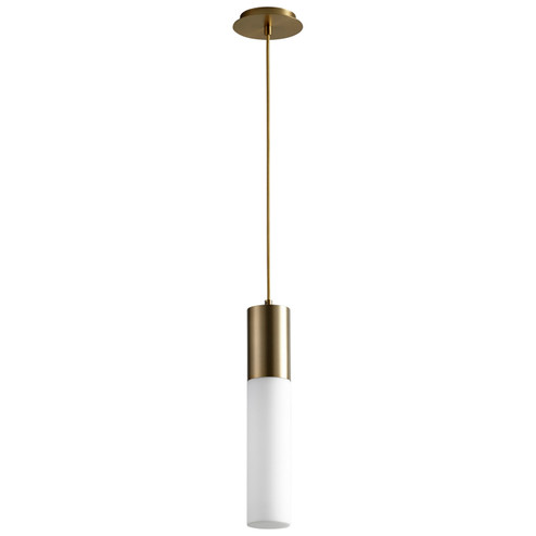Magnum LED Pendant in Aged Brass (440|3-653-140)