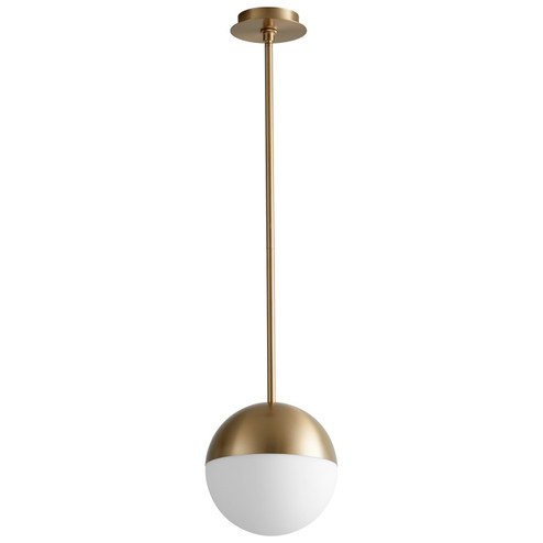 Mondo LED Pendant in Aged Brass (440|3-6902-40)