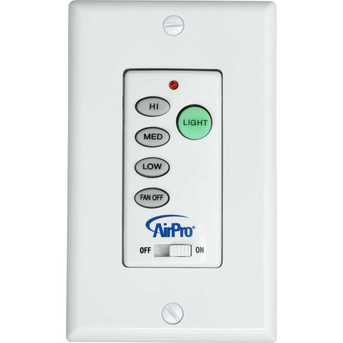 Wall Remote Wall Control in White (54|P2665-30)
