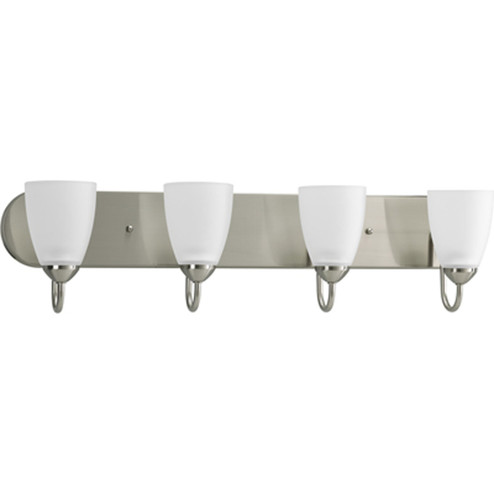 Gather Four Light Bath in Brushed Nickel (54|P2709-09)