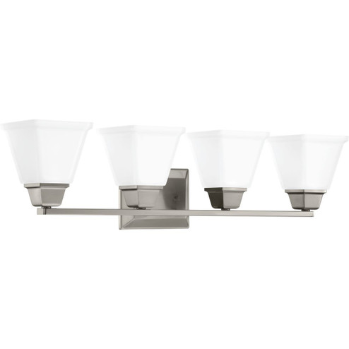 Clifton Heights Four Light Bath in Brushed Nickel (54|P300161-009)
