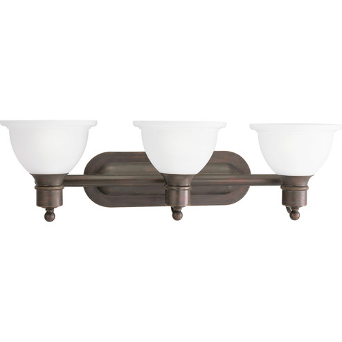 Madison Three Light Bath Bracket in Antique Bronze (54|P3163-20)