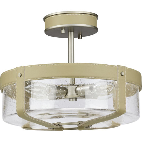 Point Dume-Rockdance Four Light Semi Flush Mount in Antique Nickel (54|P350143-081)