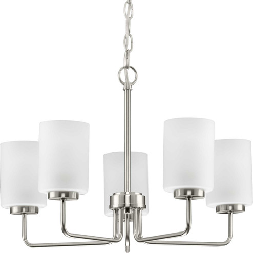 Merry Five Light Chandelier in Brushed Nickel (54|P400275-009)