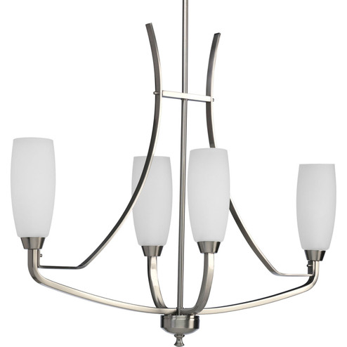 Wisten Four Light Chandelier in Brushed Nickel (54|P4435-09)