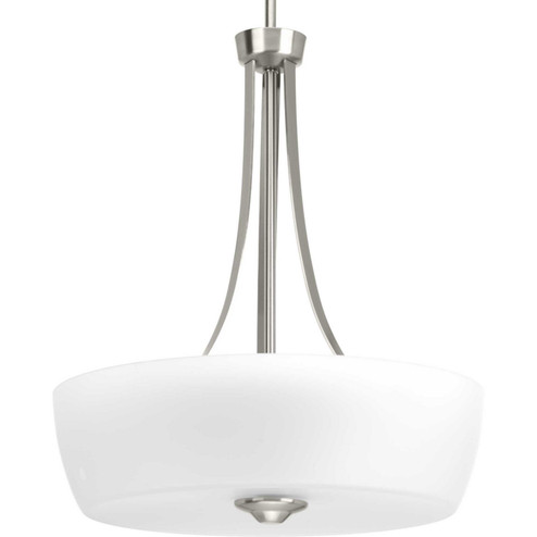Leap Three Light Inverted Pendant in Brushed Nickel (54|P500030-009)