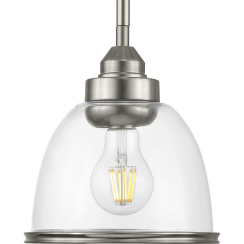 Saluda One Light Mini-Pendant in Brushed Nickel (54|P500137-009)