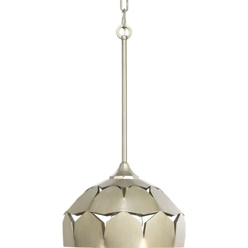 Point Dume-Yerba One Light Pendant in Silver Ridge (54|P500201-134)