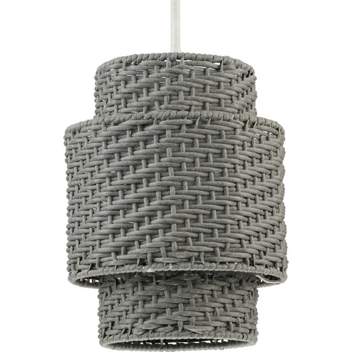 Manteo One Light Hanging Lantern in Cottage White (54|P550084-151)