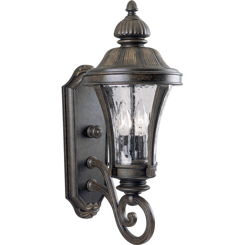 Nottington Two Light Wall Lantern in Forged Bronze (54|P5835-77)