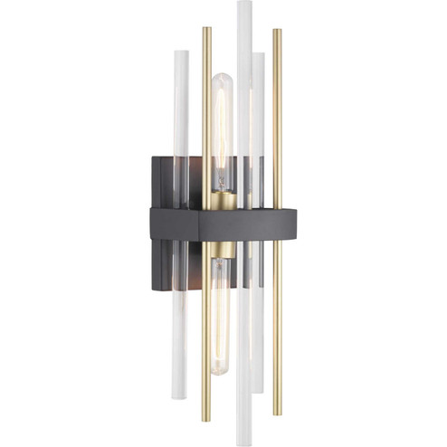 Orrizo Two Light Wall Sconce in Black (54|P710063-031)