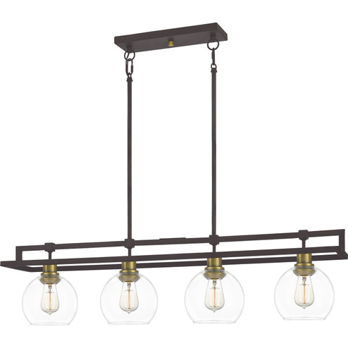 Dobbs Four Light Island Chandelier in Old Bronze (10|DBS440OZ)