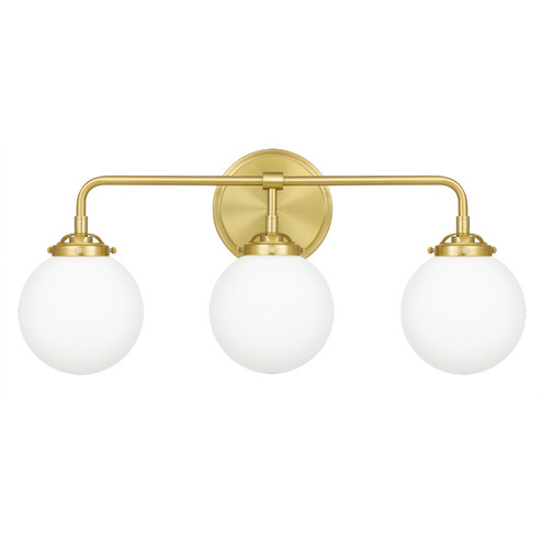 Landry Three Light Bath in Satin Brass (10|LRY8624Y)