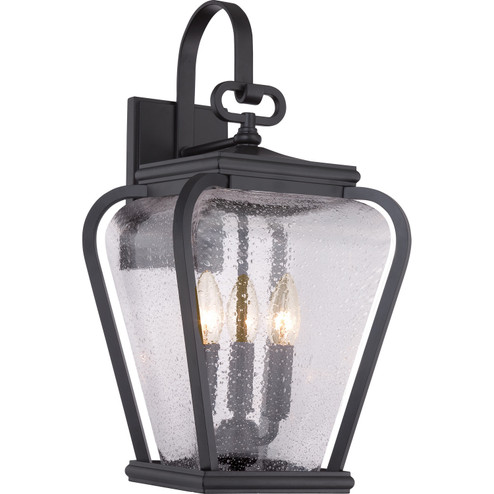 Province Three Light Outdoor Wall Lantern in Mystic Black (10|PRV8409K)