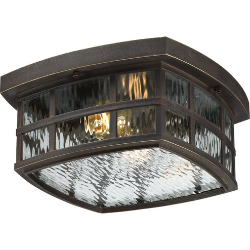 Stonington Two Light Outdoor Flush Mount in Palladian Bronze (10|SNN1612PN)