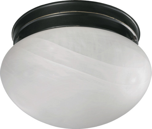 3021 Faux Alabaster Mushrooms Two Light Ceiling Mount in Old World (19|3021-8-95)