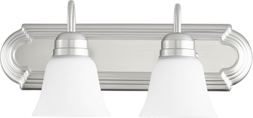 Campbell Two Light Vanity in Satin Nickel|Satin Opal (19|5094-2-65)