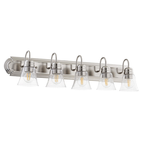 5094 Vanities Five Light Vanity in Satin Nickel w/ Clear/Seeded (19|5094-5-265)