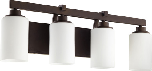 Lancaster Four Light Vanity in Oiled Bronze (19|5207-4-86)