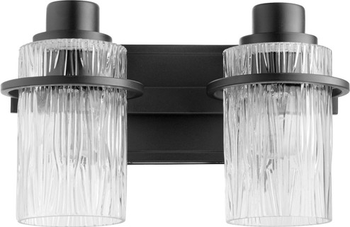 Lazo Two Light Vanity in Textured Black (19|527-2-69)