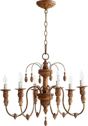 Salento Six Light Chandelier in French Umber (19|6316-6-94)