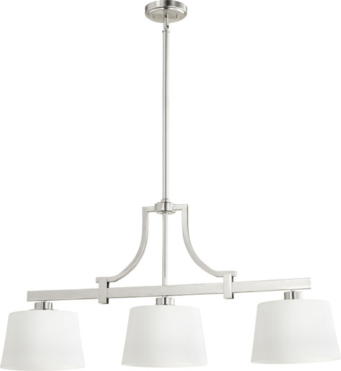 Lancaster Three Light Island Pendant in Satin Nickel (19|6507-3-65)