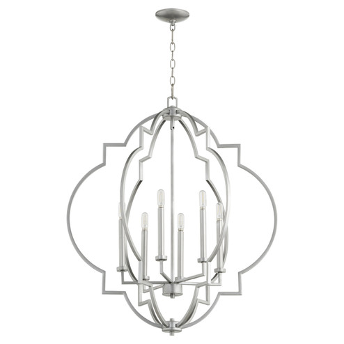 Dublin Six Light Pendant in Classic Nickel (19|6842-6-64)