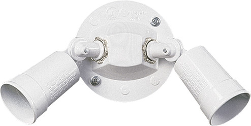 PAR Holders Two Light Wall Mount in White (19|691-2-6) PAR Holders Two Light Wall Mount in White (19|691-2-6)