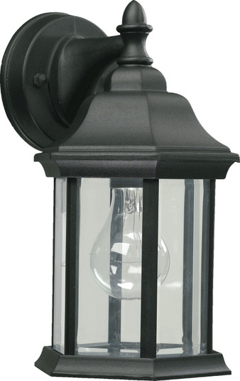 Aluminum Box Lanterns One Light Wall Mount in Black (19|787-15)