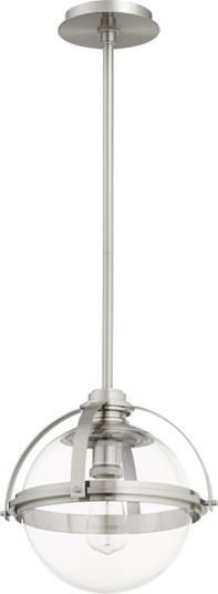 Meridian Globe Pendants One Light Pendant in Satin Nickel (19|88-13-65)